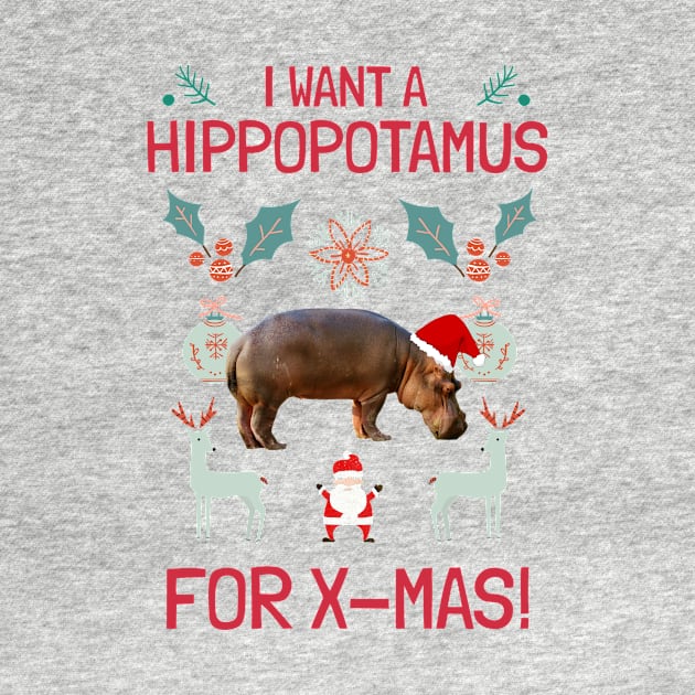 I want a hippopotamus for Christmas ! I want a hippo ! by AmongOtherThngs